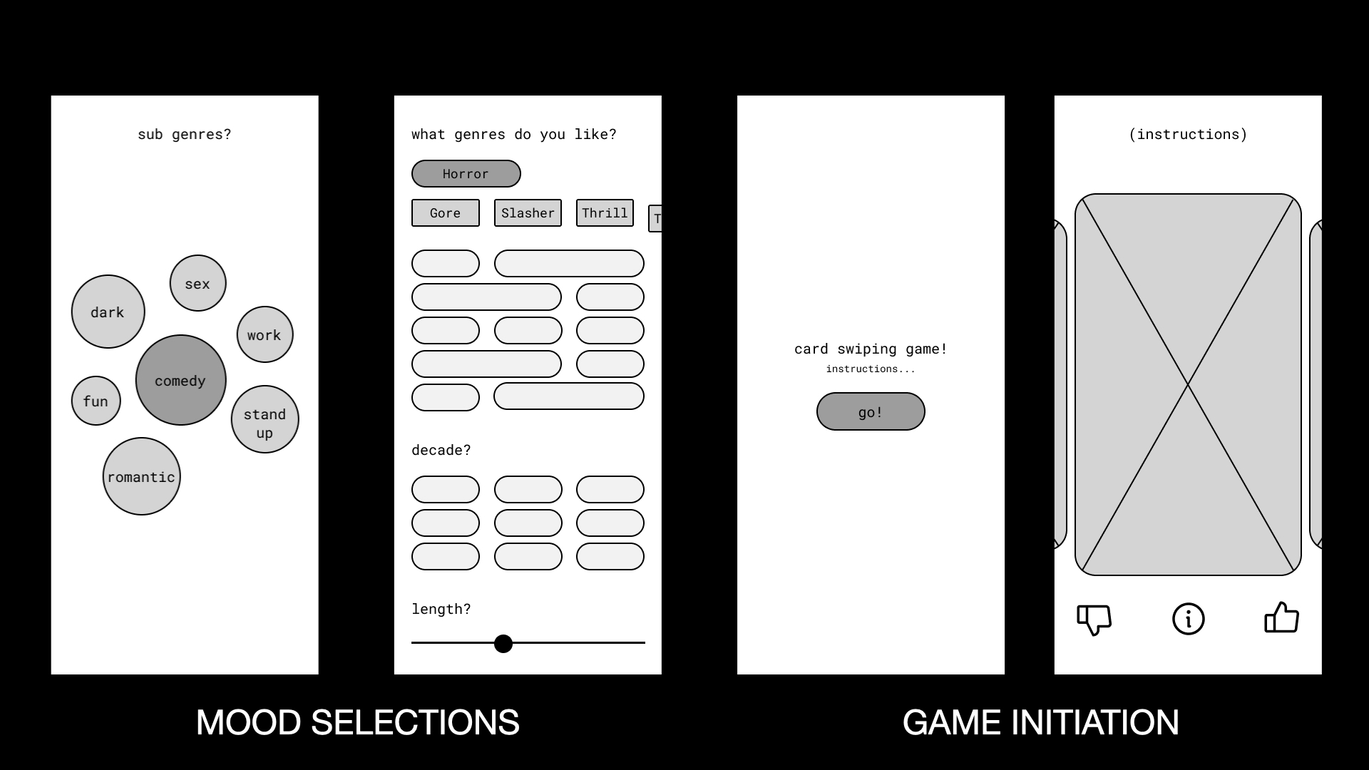 Roughtake — UX overview